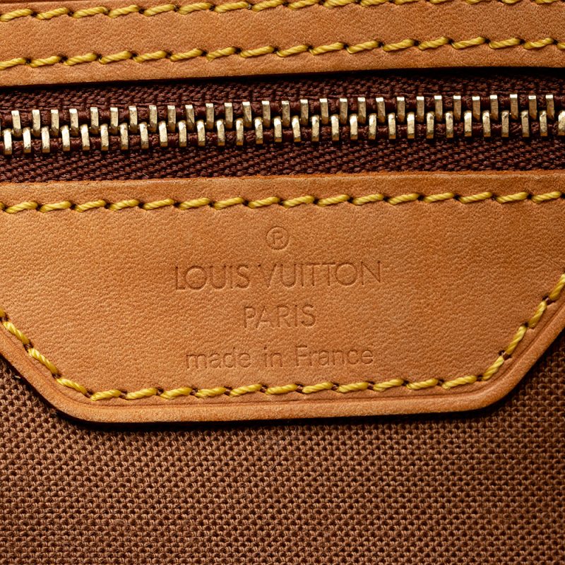 Louis Vuitton Vintage Monogram Canvas Cabas Mezzo Tote (15447) - Image 8
