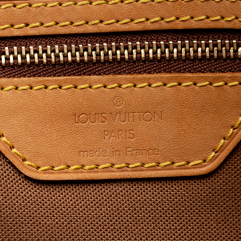 Louis Vuitton Vintage Monogram Canvas Cabas Mezzo Tote (15447) - Image 8