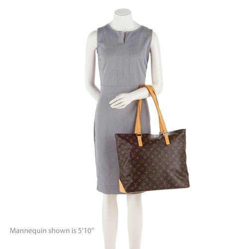 Louis Vuitton Vintage Monogram Canvas Cabas Mezzo Tote (15447) - Image 5
