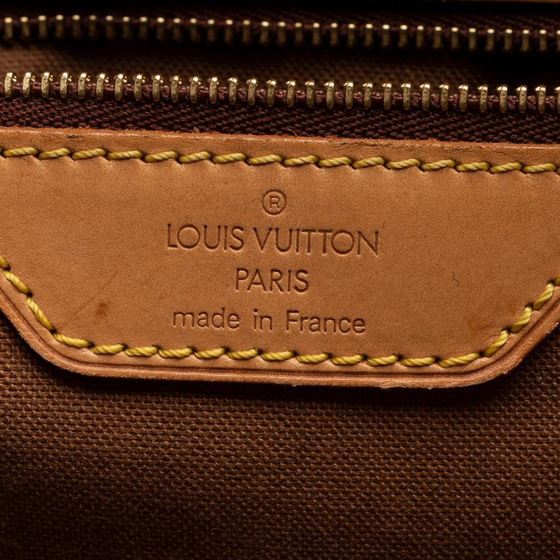 Louis Vuitton Vintage Monogram Canvas Cabas Mezzo Tote (15952) - Image 8