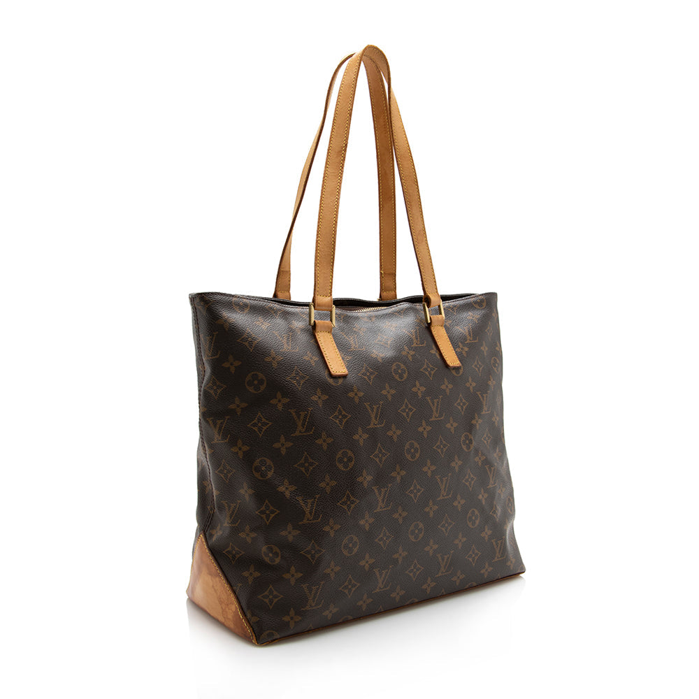Louis Vuitton Vintage Monogram Canvas Cabas Mezzo Tote (15952) - Image 2