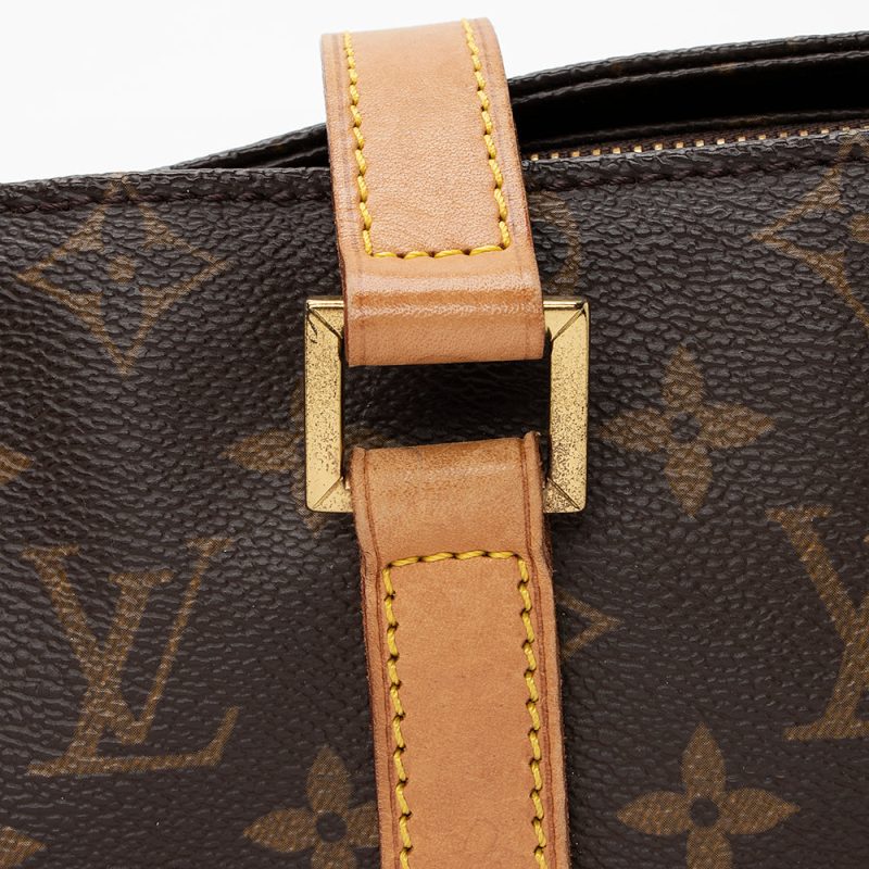 Louis Vuitton Vintage Monogram Canvas Cabas Mezzo Tote (18418) - Image 10