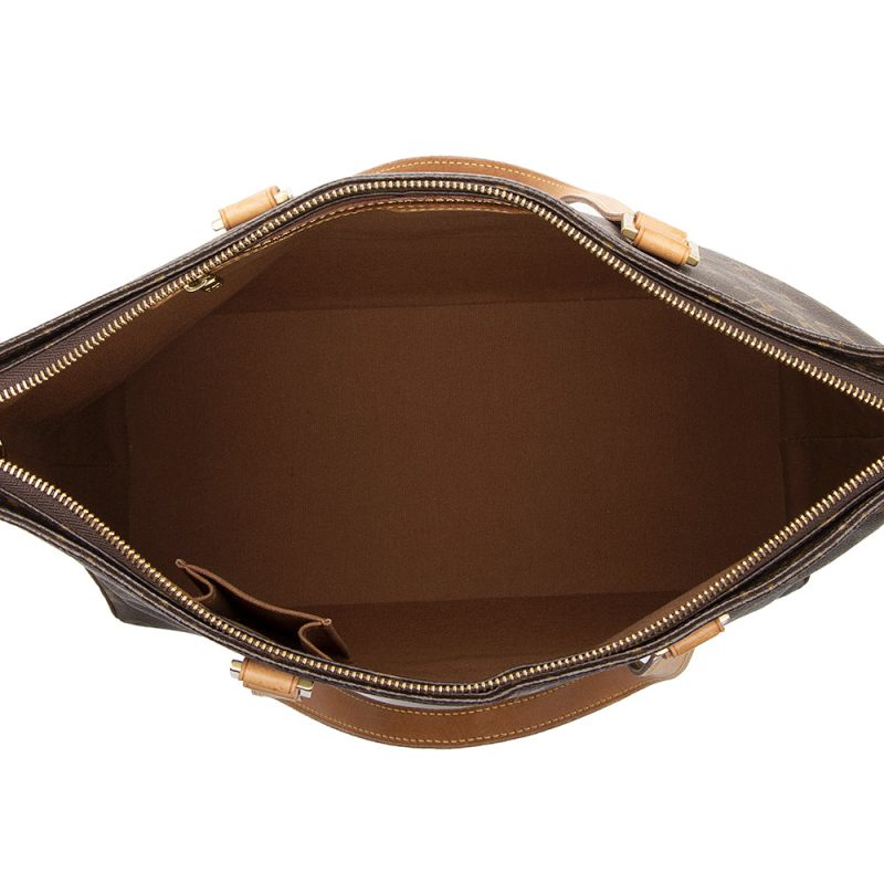 Louis Vuitton Vintage Monogram Canvas Cabas Mezzo Tote (18418) - Image 7