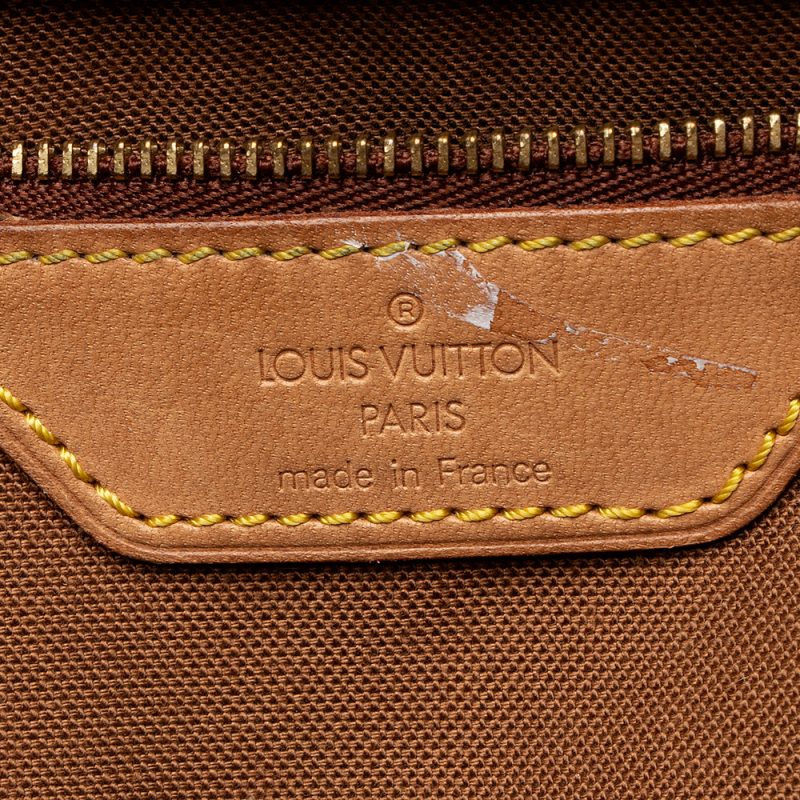Louis Vuitton Vintage Monogram Canvas Cabas Mezzo Tote (21400) - Image 8