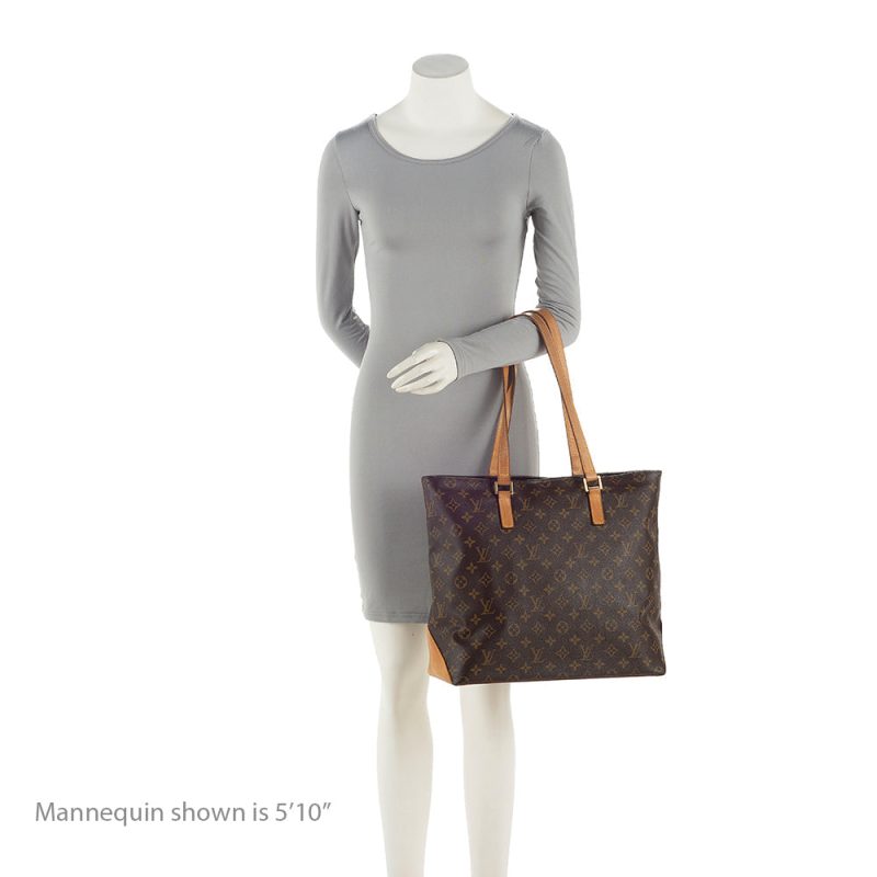 Louis Vuitton Vintage Monogram Canvas Cabas Mezzo Tote (21400) - Image 5