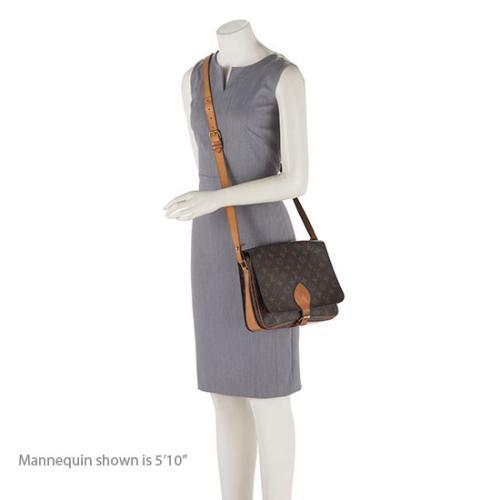 Louis Vuitton Vintage Monogram Canvas Cartouchiere GM Shoulder Bag - FINAL SALE (16651) - Image 5