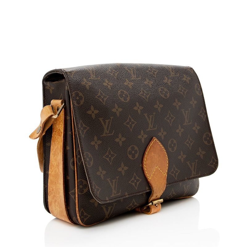 Louis Vuitton Vintage Monogram Canvas Cartouchiere GM Shoulder Bag - FINAL SALE (16651) - Image 2