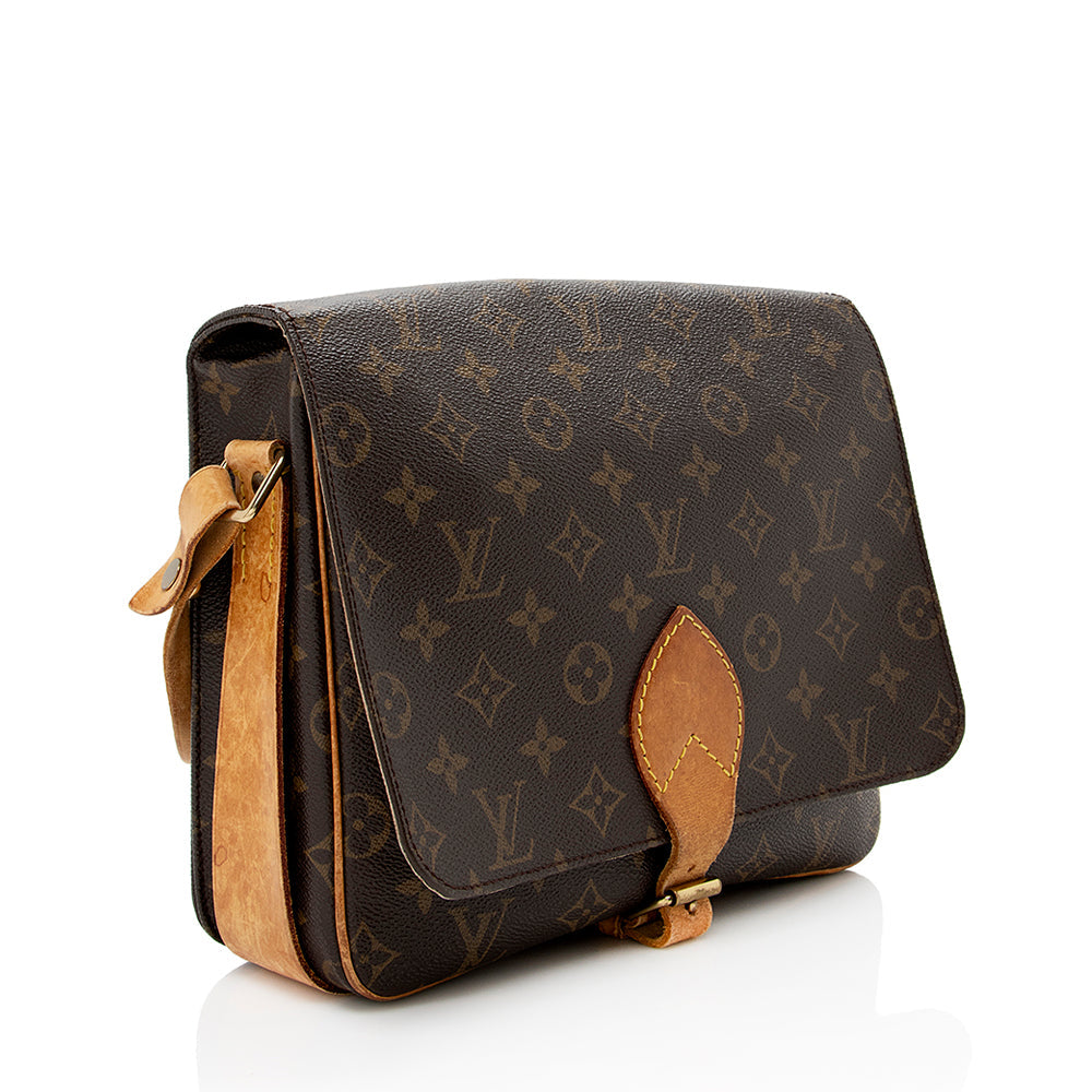 Louis Vuitton Vintage Monogram Canvas Cartouchiere GM Shoulder Bag - FINAL SALE (16651) - Image 2
