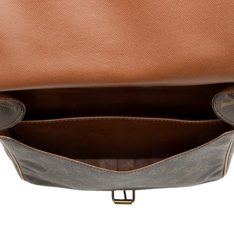 Louis Vuitton Vintage Monogram Canvas Cartouchiere GM Shoulder Bag (18902) - Image 7