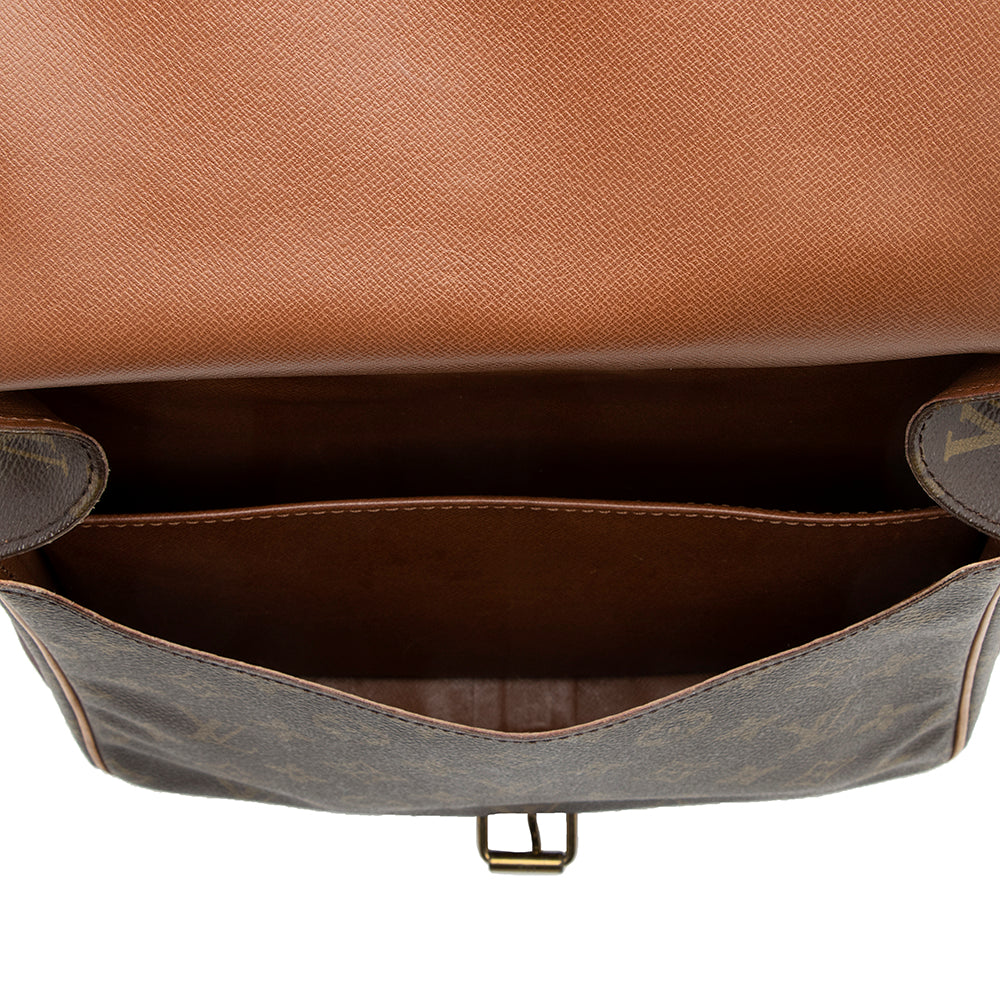 Louis Vuitton Vintage Monogram Canvas Cartouchiere GM Shoulder Bag (18902) - Image 7