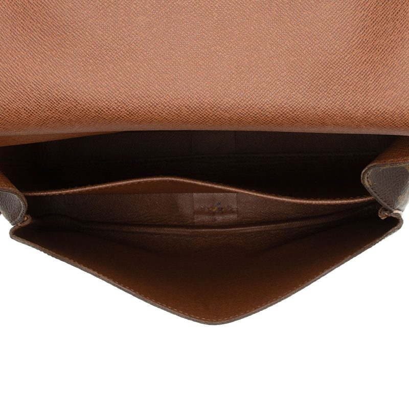 Louis Vuitton Vintage Monogram Canvas Cartouchiere GM Shoulder Bag (yJImEg) - Image 7