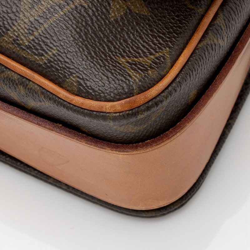 Louis Vuitton Vintage Monogram Canvas Cartouchiere GM Shoulder Bag (PPHKCM) - Image 10