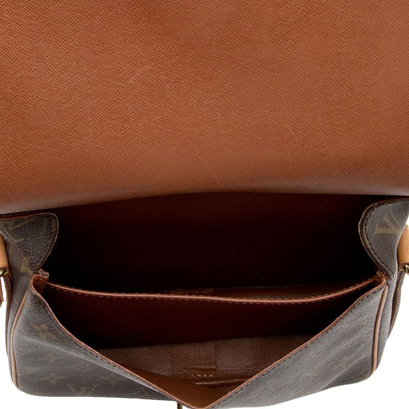 Louis Vuitton Vintage Monogram Canvas Cartouchiere GM Shoulder Bag (PPHKCM) - Image 7