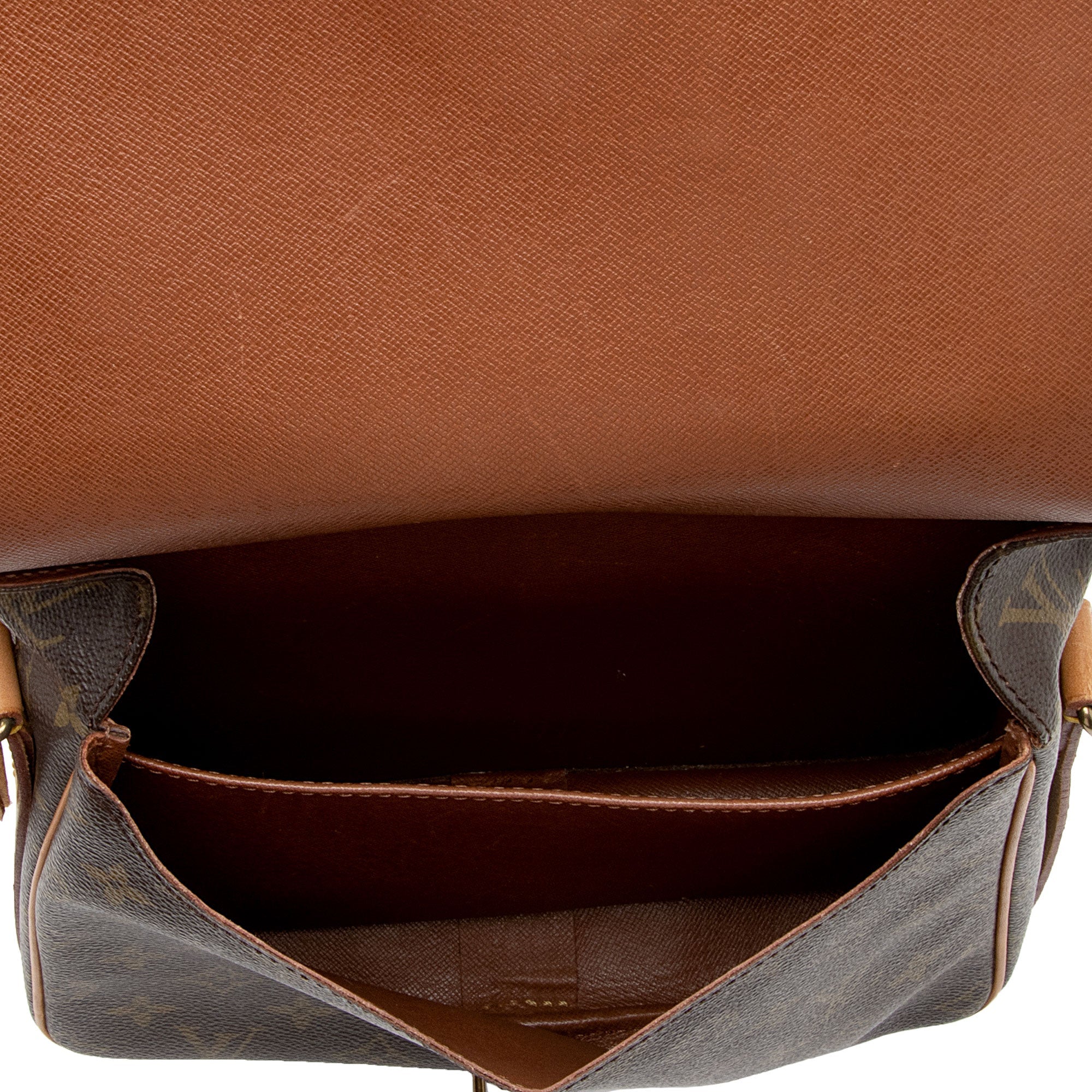 Louis Vuitton Vintage Monogram Canvas Cartouchiere GM Shoulder Bag (PPHKCM) - Image 7