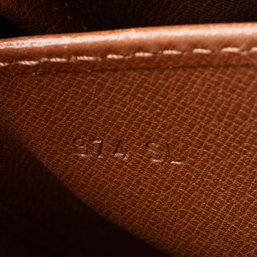 Louis Vuitton Vintage Monogram Canvas Cartouchiere MM Shoulder Bag (16667) - Image 6