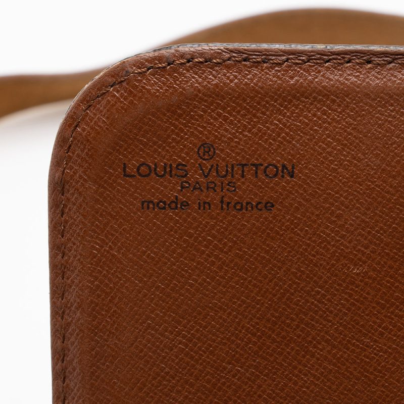 Louis Vuitton Vintage Monogram Canvas Cartouchiere MM Shoulder Bag (16667) - Image 8