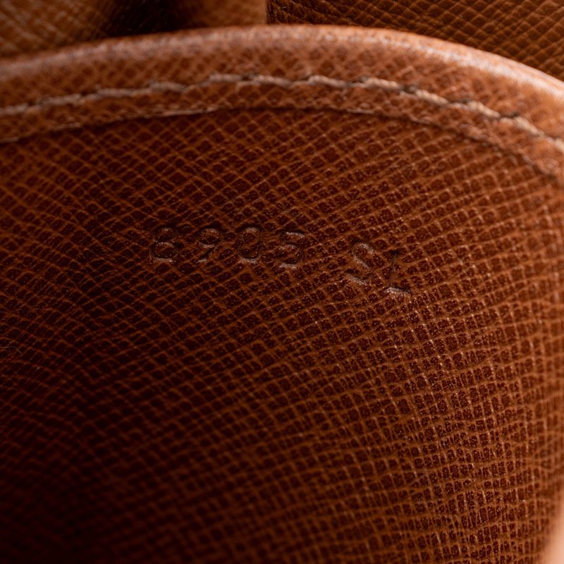 Louis Vuitton Vintage Monogram Canvas Cartouchiere MM Shoulder Bag (Ns6wrZ) - Image 6