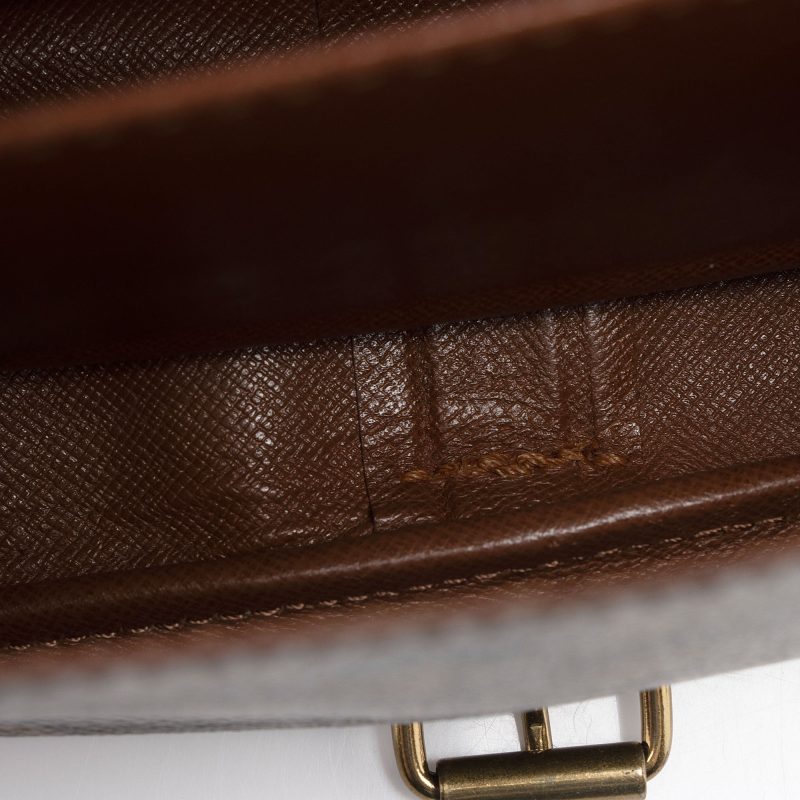 Louis Vuitton Vintage Monogram Canvas Cartouchiere MM Shoulder Bag (7VUXQB) - Image 10