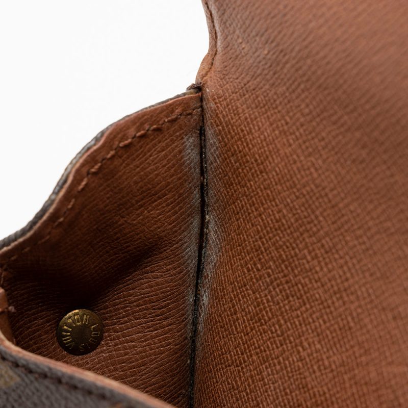 Louis Vuitton Vintage Monogram Canvas Cartouchiere PM Shoulder Bag (16187) - Image 10