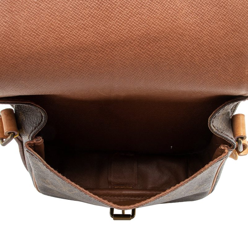 Louis Vuitton Vintage Monogram Canvas Cartouchiere PM Shoulder Bag (16187) - Image 7