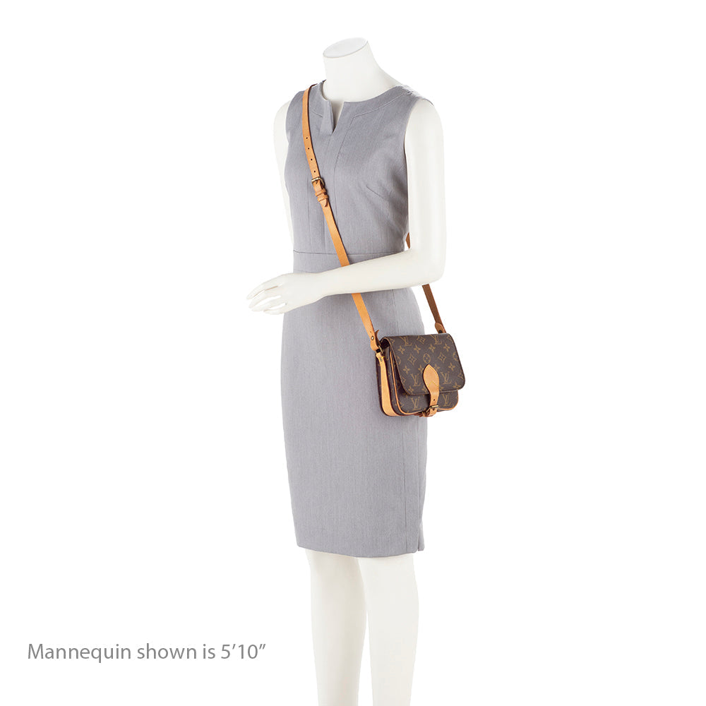 Louis Vuitton Vintage Monogram Canvas Cartouchiere PM Shoulder Bag (16187) - Image 5