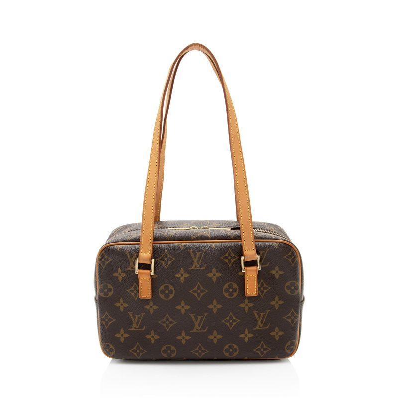 Louis Vuitton Vintage Monogram Canvas Cite MM Shoulder Bag (Tfnig4) - Image 3
