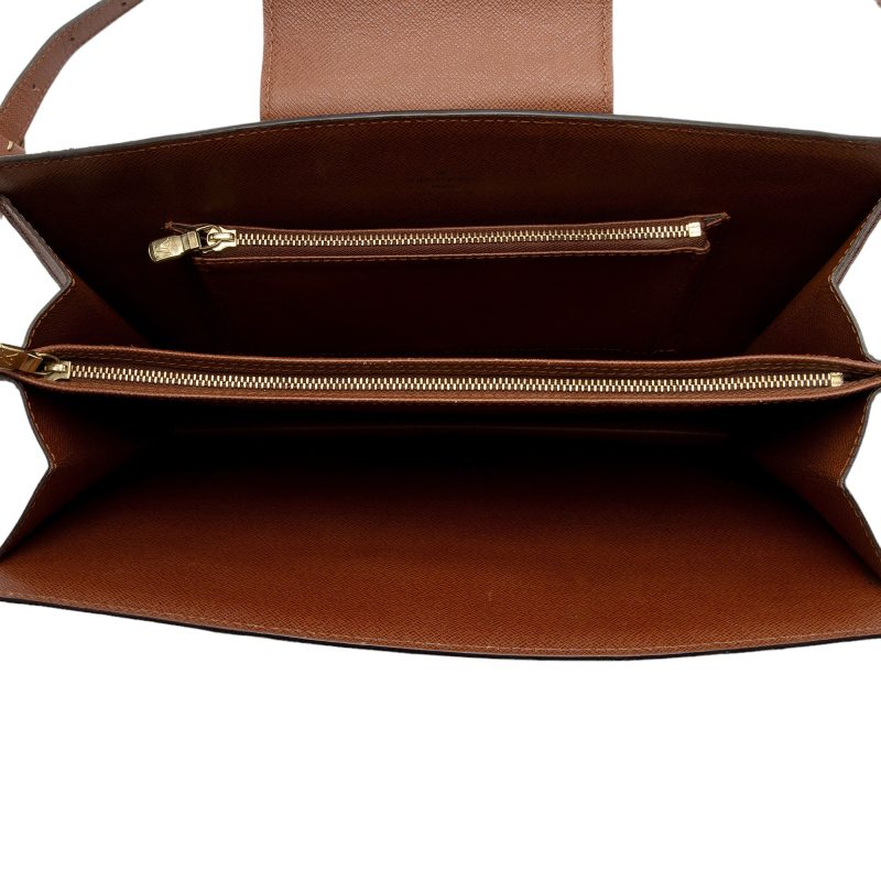 Louis Vuitton Vintage Monogram Canvas Courcelles Shoulder Bag (I2MY1k) - Image 7