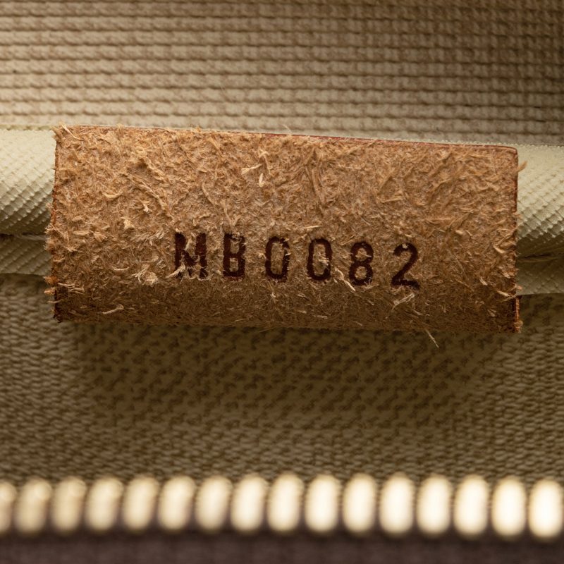Louis Vuitton Vintage Monogram Canvas Deauville Satchel (23592) - Image 6