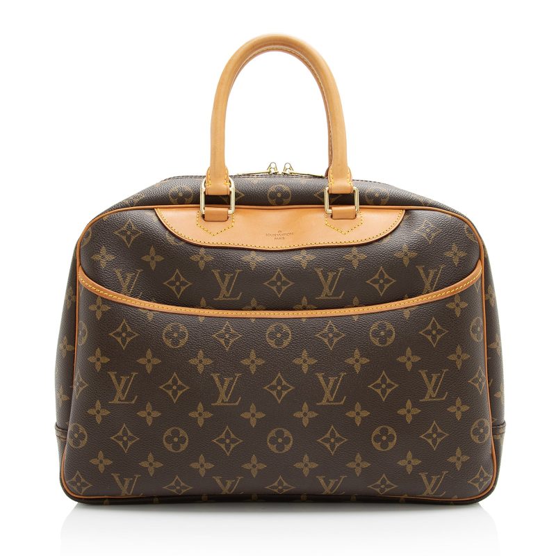 Louis Vuitton Vintage Monogram Canvas Deauville Satchel (23592)