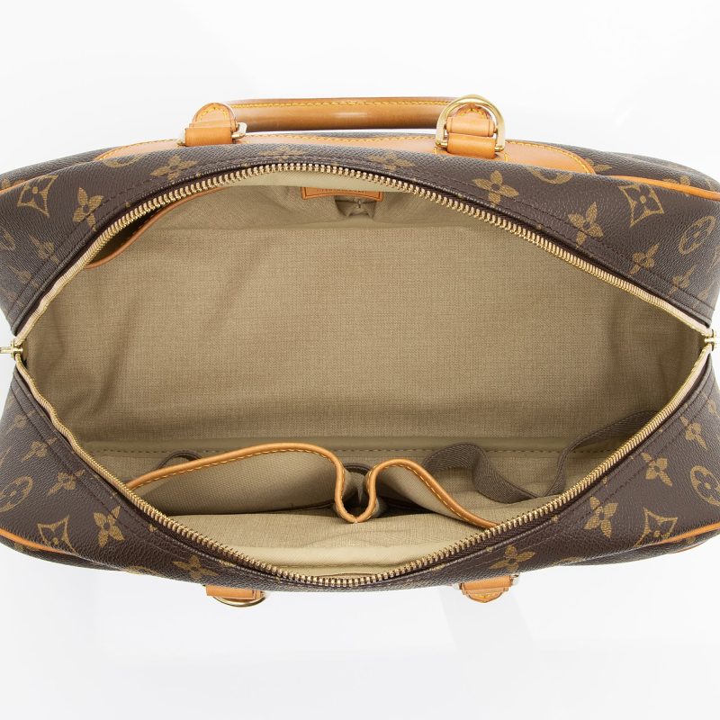 Louis Vuitton Vintage Monogram Canvas Deauville Satchel (23592) - Image 7