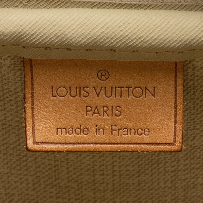 Louis Vuitton Vintage Monogram Canvas Deauville Satchel (23592) - Image 8