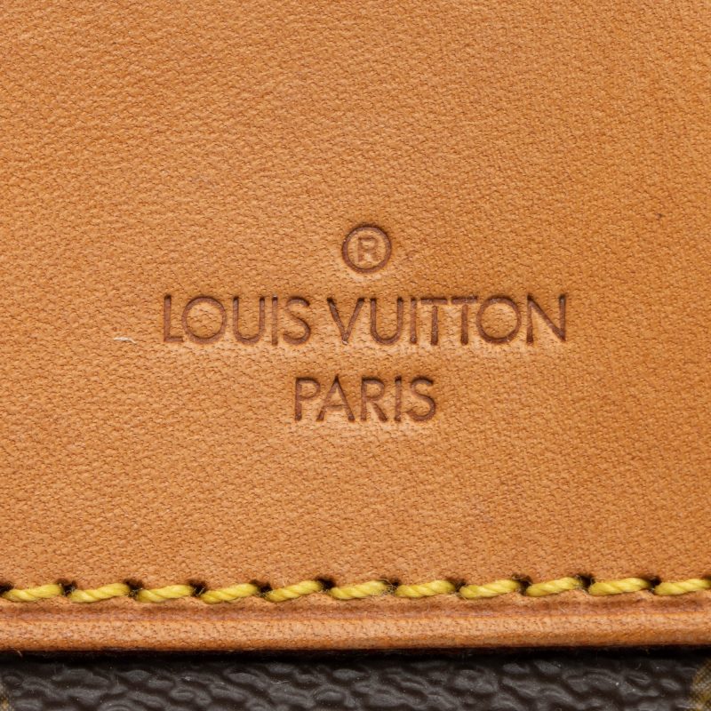 Louis Vuitton Vintage Monogram Canvas Deauville Satchel (23592) - Image 9