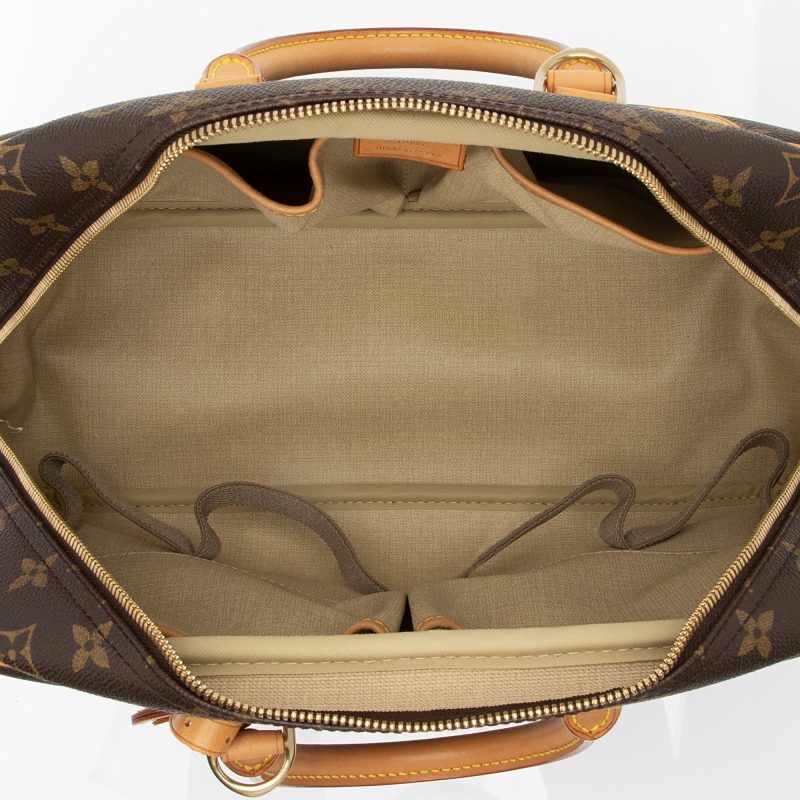 Louis Vuitton Vintage Monogram Canvas Deauville Satchel (23319) - Image 7