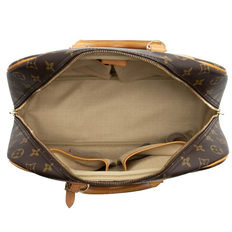 Louis Vuitton Vintage Monogram Canvas Deauville Satchel (5IrOKq) - Image 7