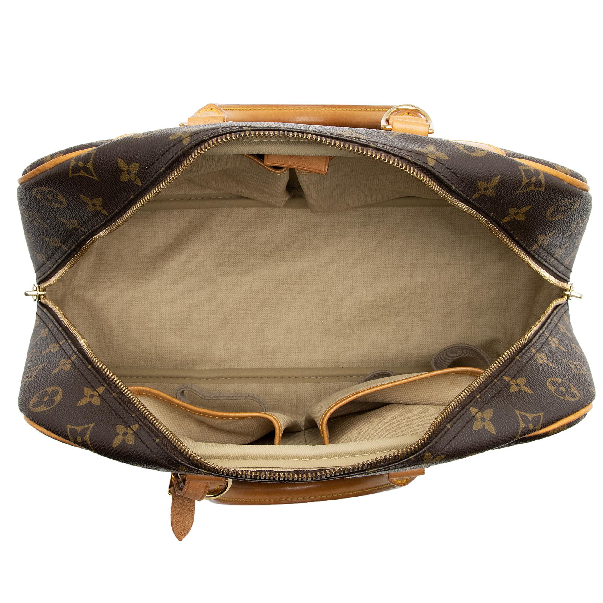 Louis Vuitton Vintage Monogram Canvas Deauville Satchel (5IrOKq) - Image 7