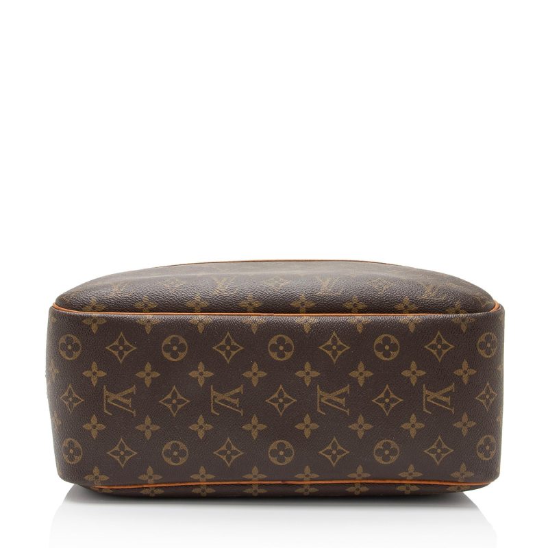 Louis Vuitton Vintage Monogram Canvas Deauville Satchel (Gr6OXR) - Image 4