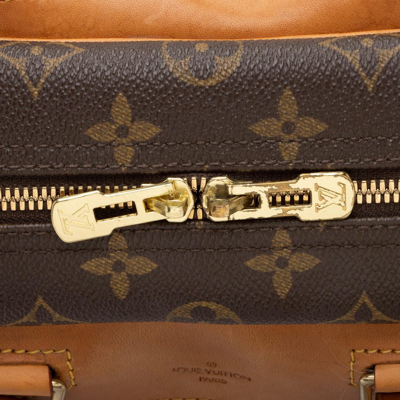 Louis Vuitton Vintage Monogram Canvas Deauville Satchel (Gr6OXR) - Image 10