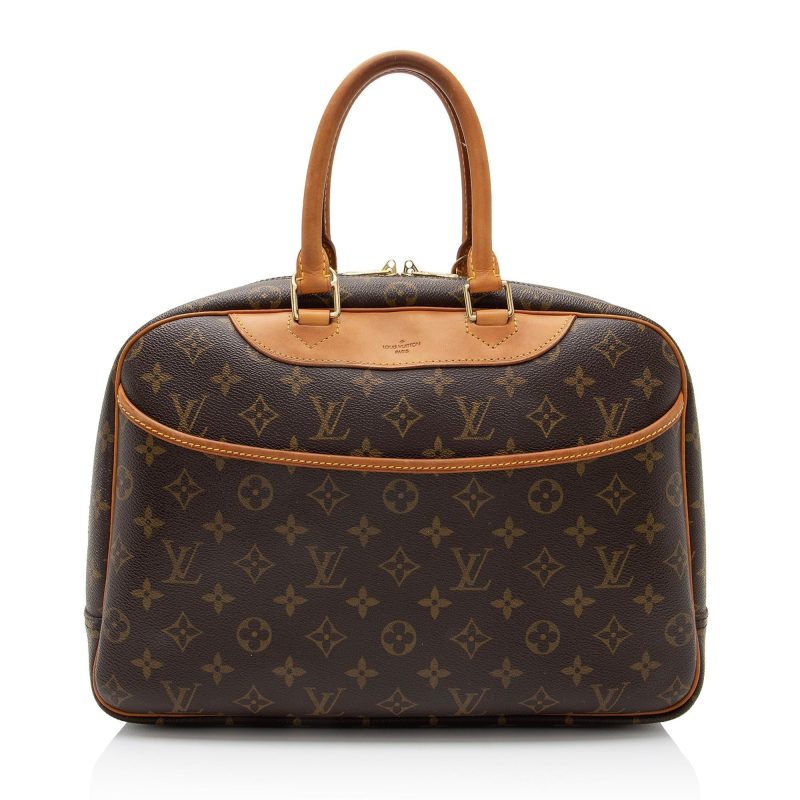 Louis Vuitton Vintage Monogram Canvas Deauville Satchel (Gr6OXR)