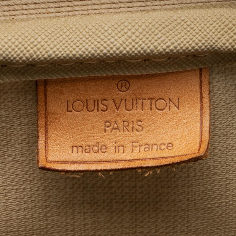 Louis Vuitton Vintage Monogram Canvas Deauville Satchel (Gr6OXR) - Image 8