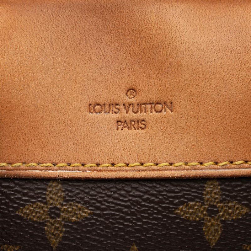 Louis Vuitton Vintage Monogram Canvas Deauville Satchel (Gr6OXR) - Image 9