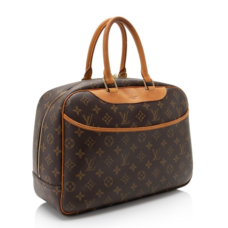 Louis Vuitton Vintage Monogram Canvas Deauville Satchel (Gr6OXR) - Image 2