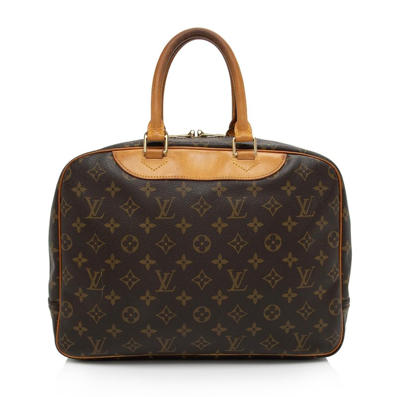 Louis Vuitton Vintage Monogram Canvas Deauville Satchel (w4i8Ug) - Image 3