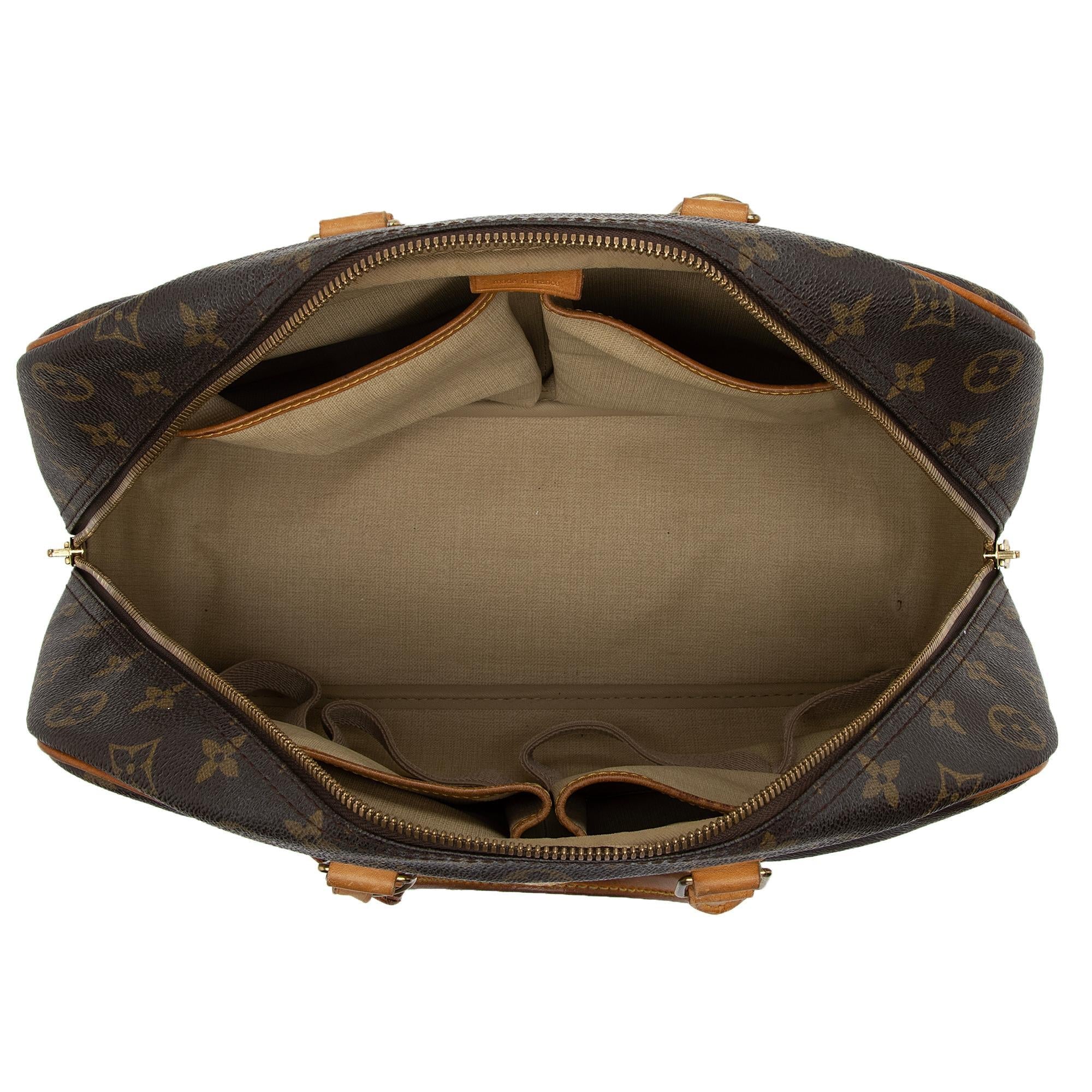 Louis Vuitton Vintage Monogram Canvas Deauville Satchel (w4i8Ug) - Image 7