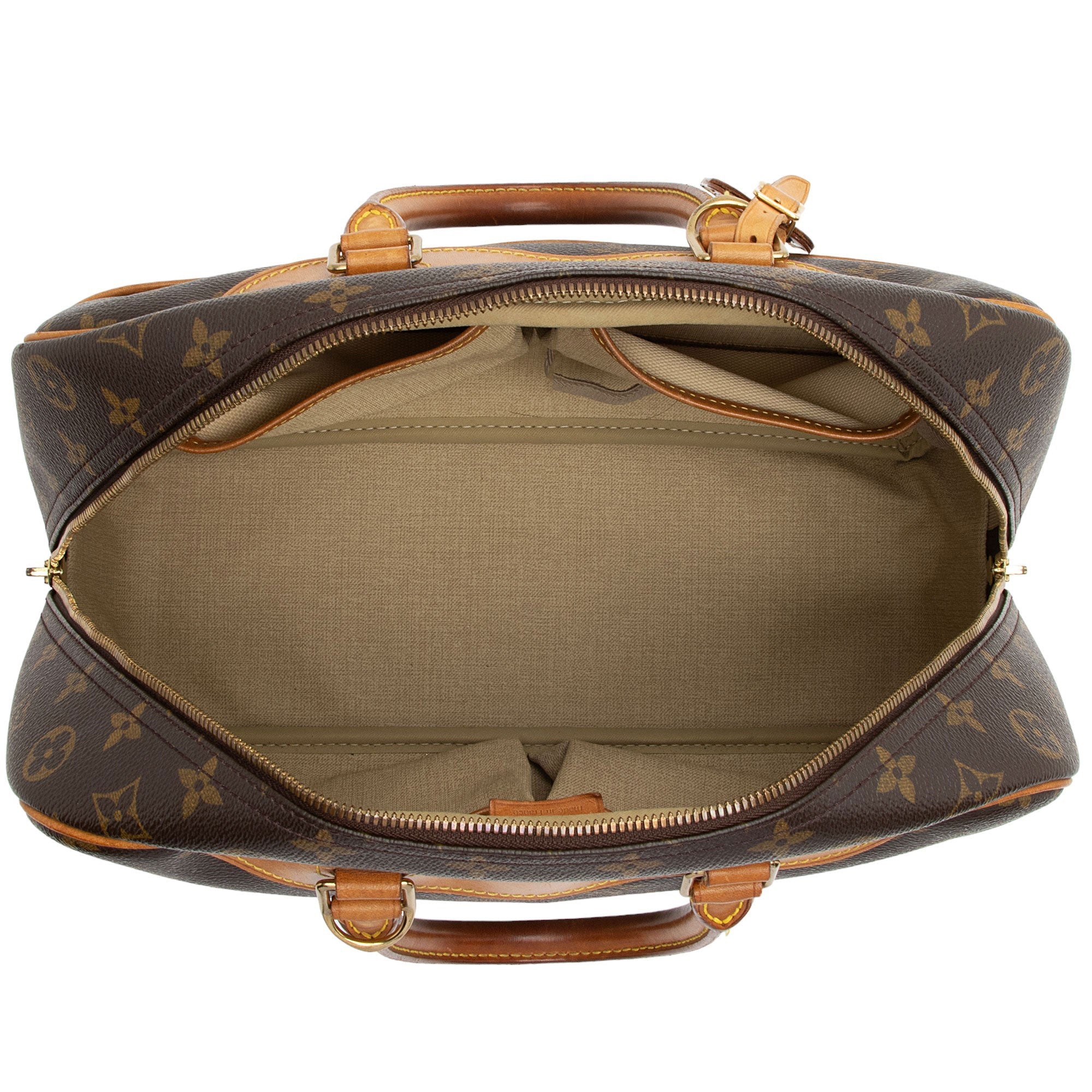 Louis Vuitton Vintage Monogram Canvas Deauville Satchel (JMcMDX) - Image 7