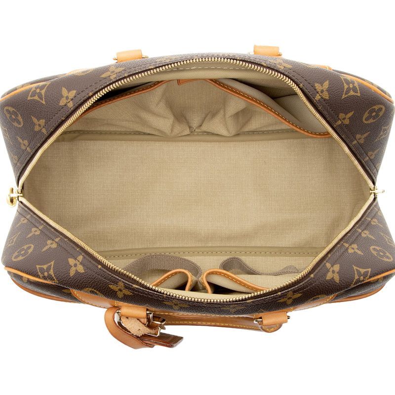 Louis Vuitton Vintage Monogram Canvas Deauville Satchel (dIho1k) - Image 7