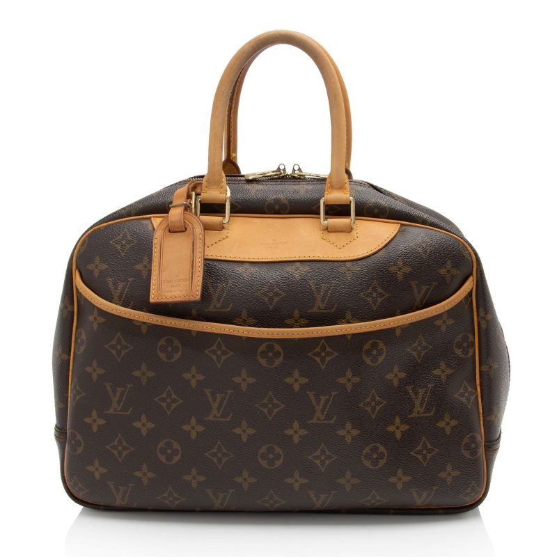 Louis Vuitton Vintage Monogram Canvas Deauville Satchel (pjOGg0)