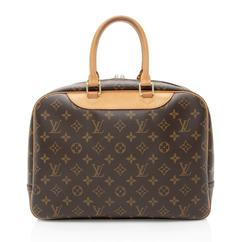 Louis Vuitton Vintage Monogram Canvas Deauville Satchel (4uDvMP) - Image 3