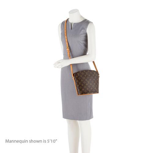 Louis Vuitton Vintage Monogram Canvas Drouot Shoulder Bag (18081) - Image 5