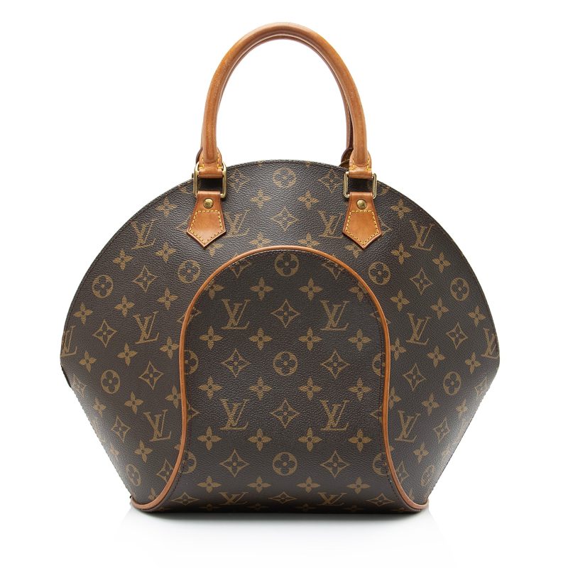 Louis Vuitton Vintage Monogram Canvas Ellipse MM Satchel (23167)