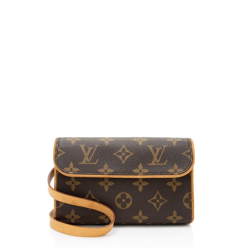 Louis Vuitton Vintage Monogram Canvas Florentine Pochette Belt Bag (2sx4C7)